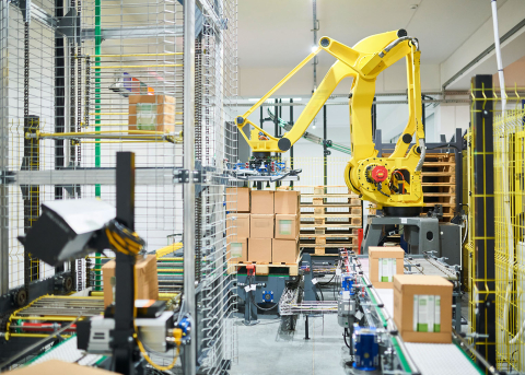 Robotica in een werklijn